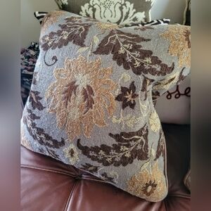 Leather/Down Pillows -2